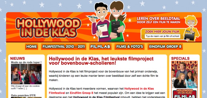Hollywood in de Klas – Video Database